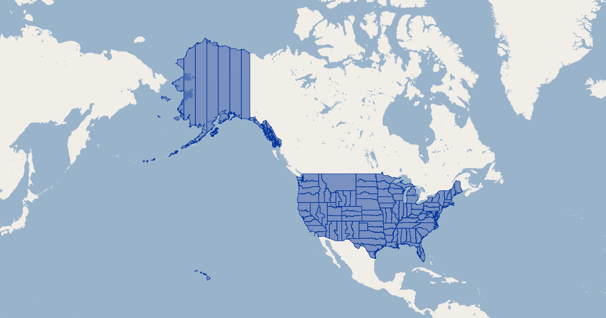 Us State Plane Zones Nad83 North America Gis Map Data Us Department Of Agriculture Usda 2152