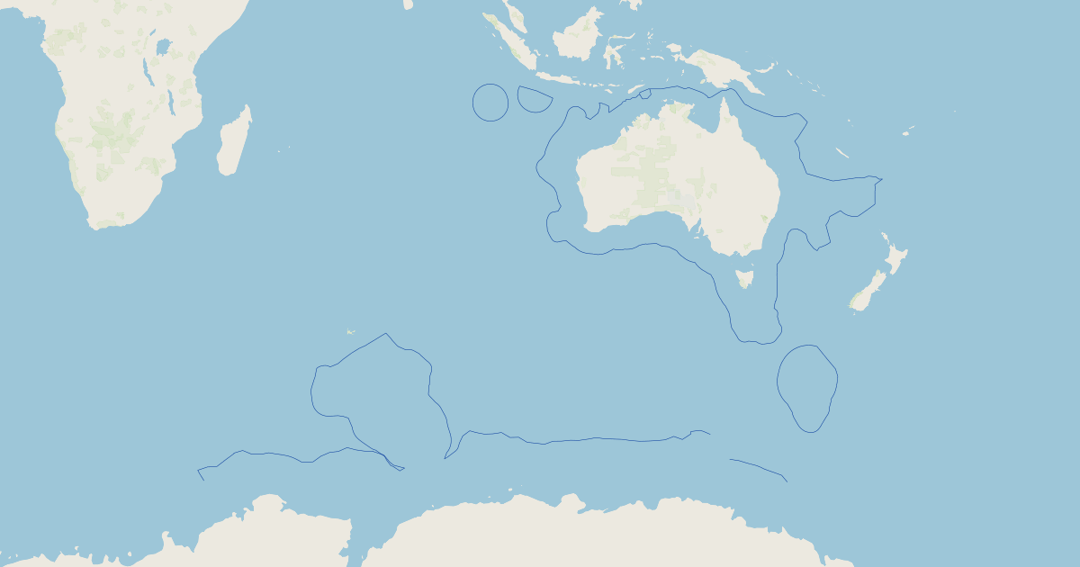 Continental Shelf of Australia Queensland GIS Map Data Geoscience