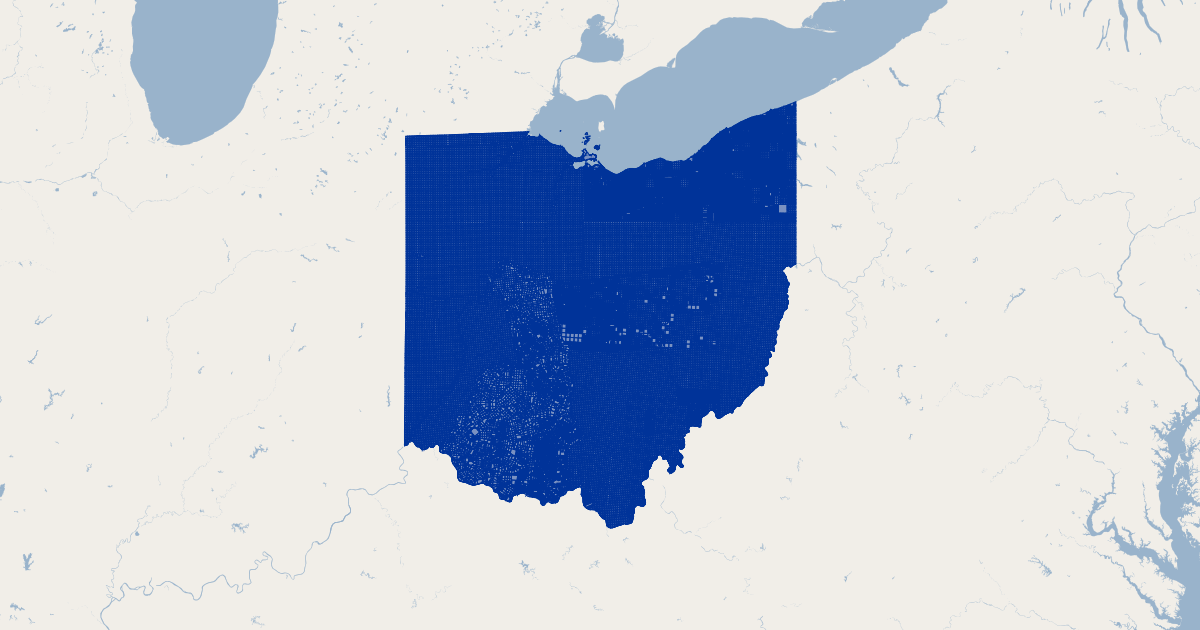 Ohio Land Subdivision GIS Map Data State of Ohio Koordinates