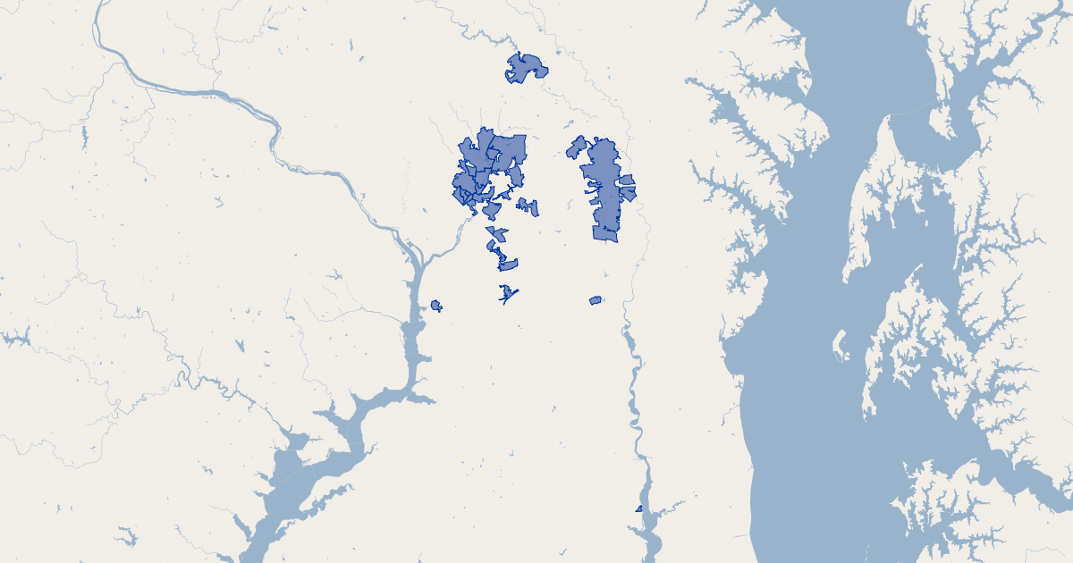 Prince George S County Md Gis Prince George's County, Md Municipal Boundary | Gis Map Data | Prince  George's County, Maryland | Koordinates