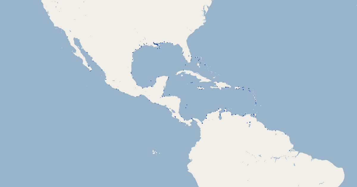 Priority Ports - North America | GIS Map Data | noaa.gov | Koordinates