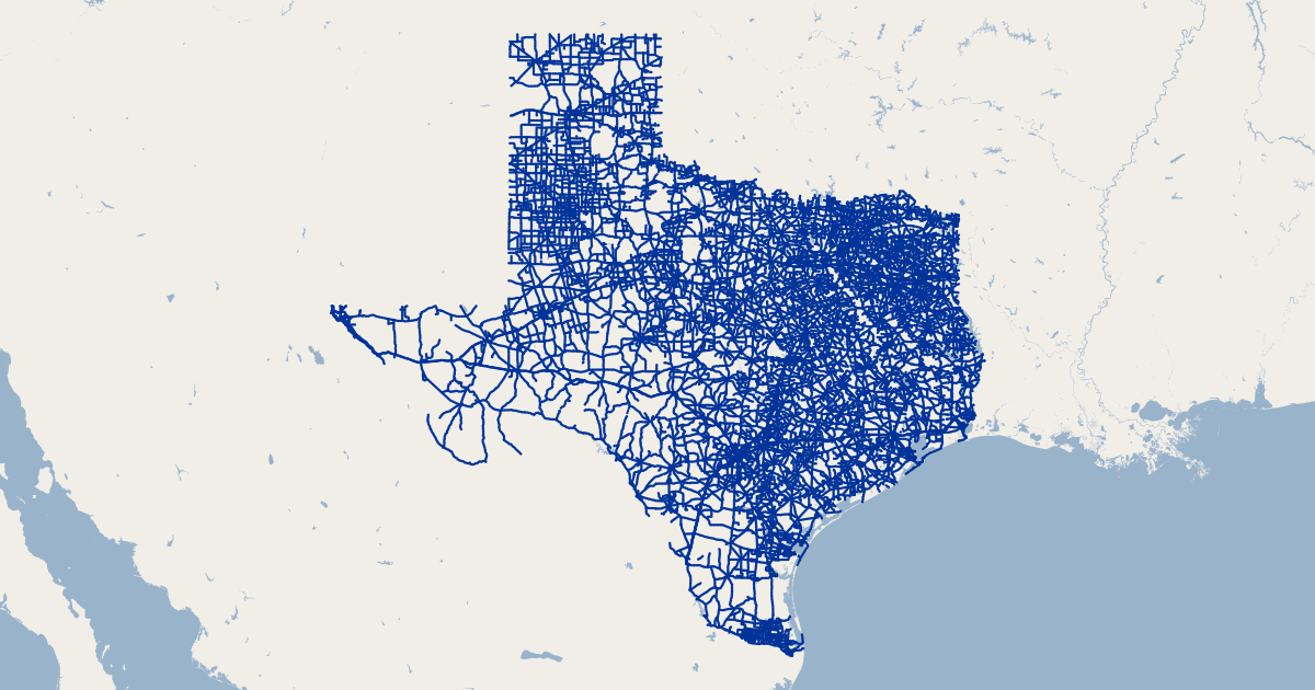 Texas Reference Markers - Texas | GIS Map Data | Texas Department of ...