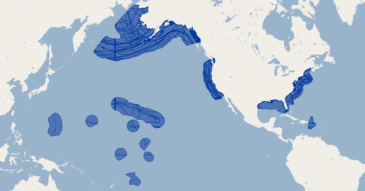 US Whales - Humpback Whale - World | GIS Map Data | US National Oceanic ...