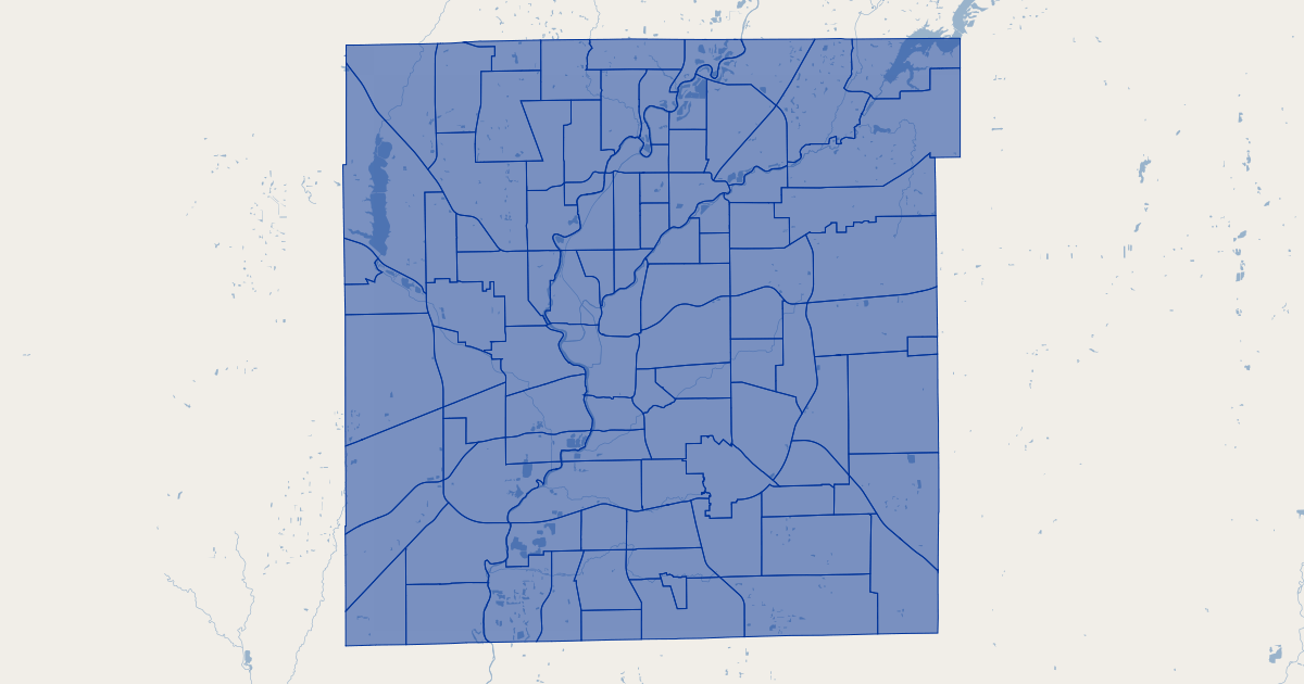 Indianapolis, Indiana Neighborhoods | GIS Map Data | City of ...