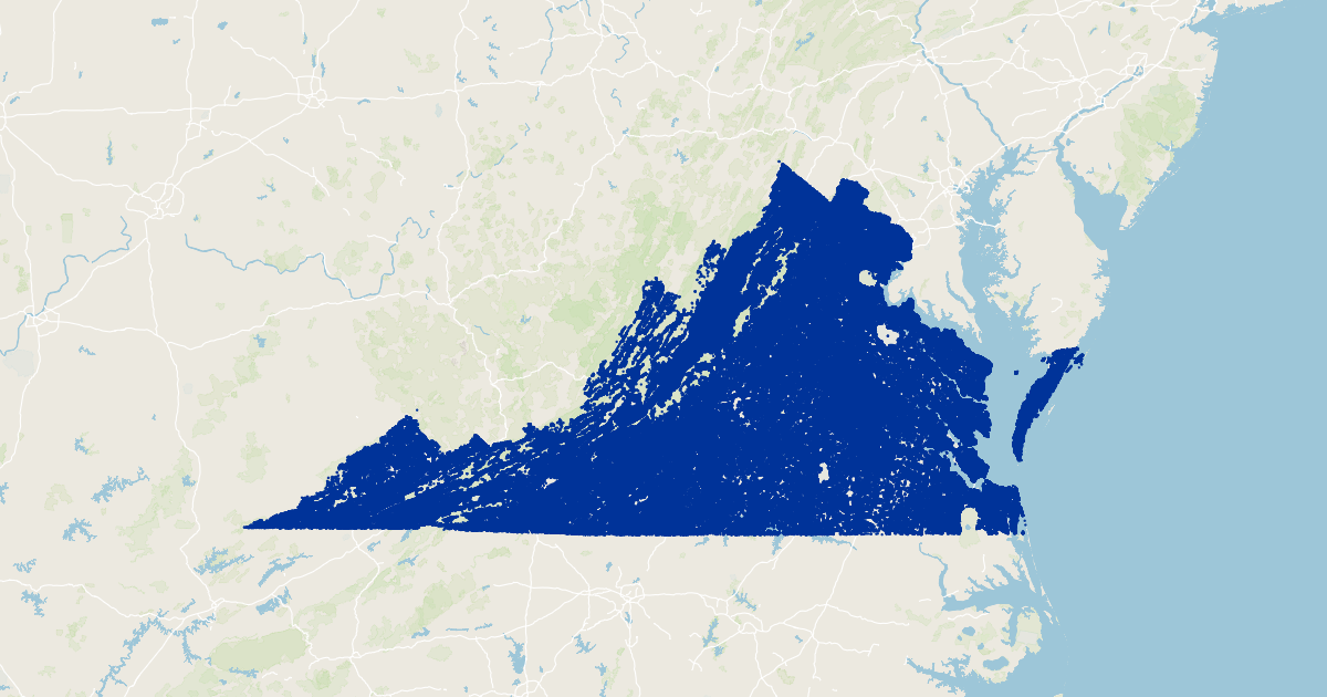 Virginia Address Points GIS Map Data State of Virginia Koordinates