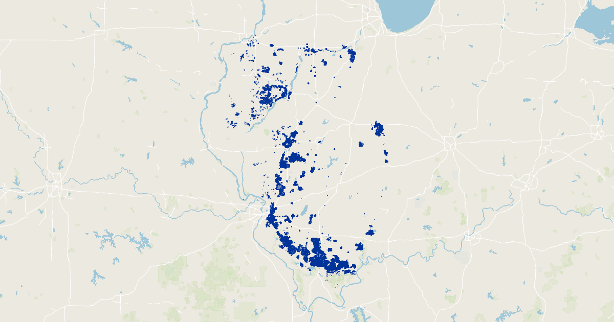 Illinois Coal Mines GIS Map Data State of Illinois Koordinates