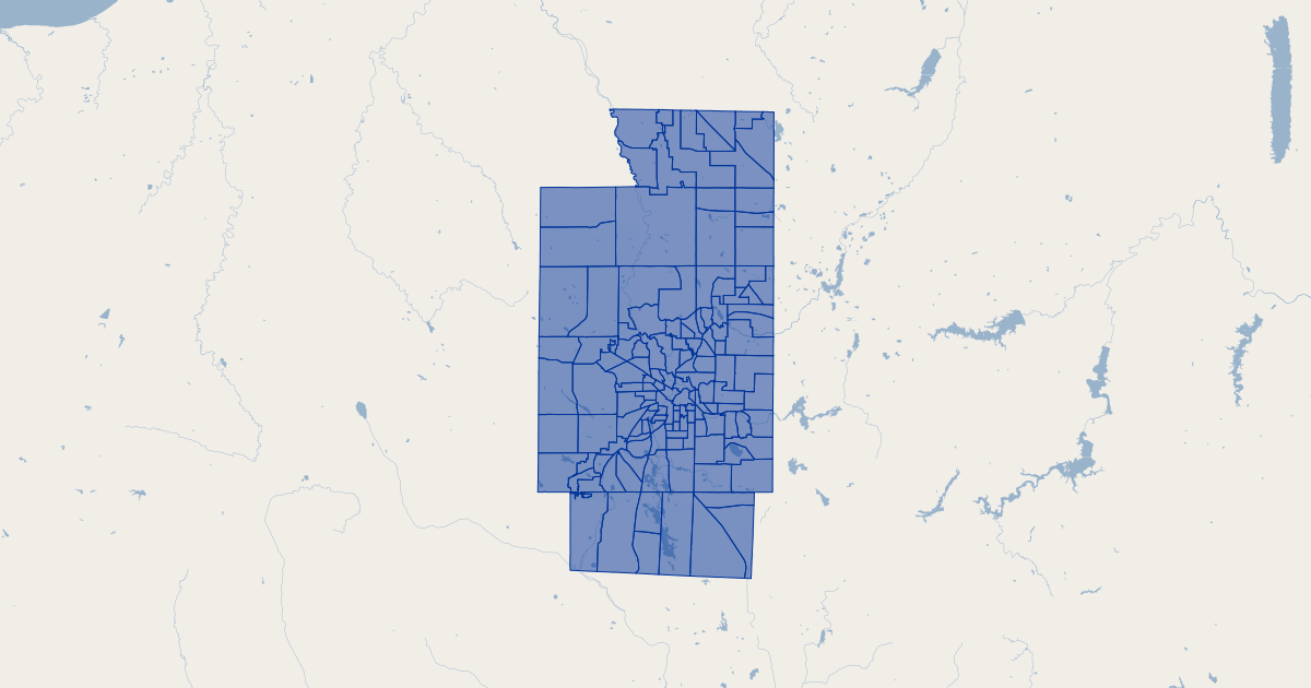 Summit County, Ohio Census Tracts 2010 | GIS Map Data | Summit County ...